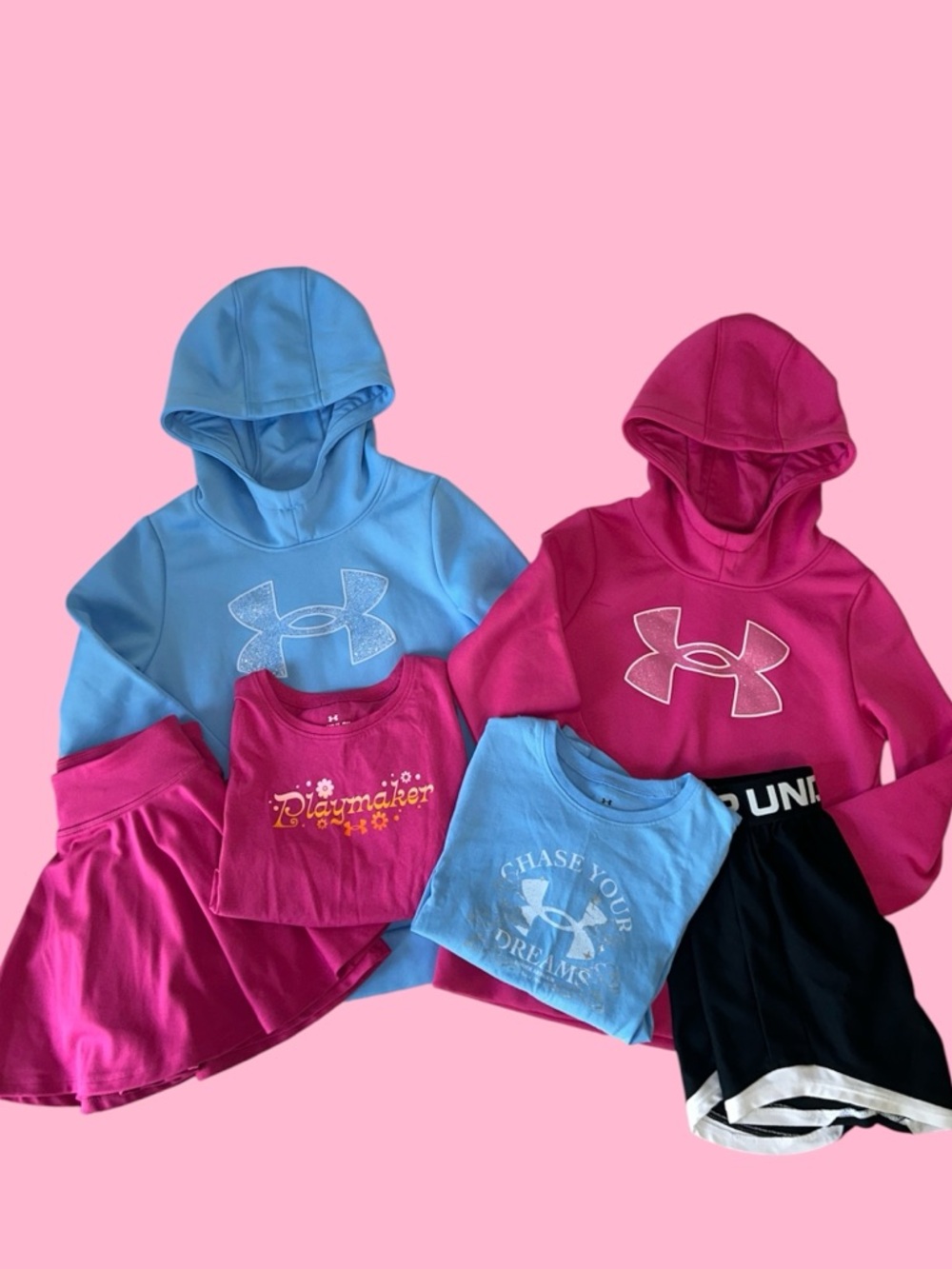 Girls YS Under Armour Bundle